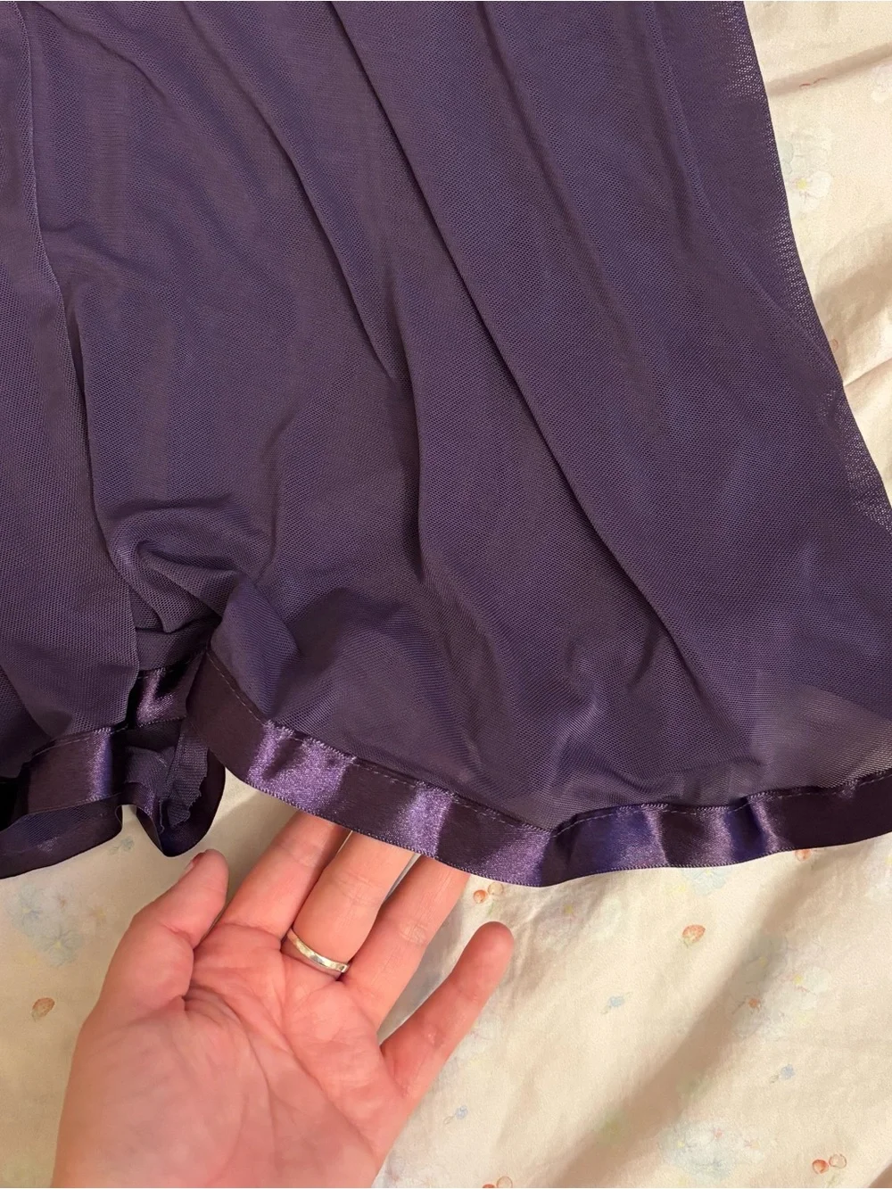 vintage purple babydoll lingerie dress♡ - Picture 4 of 5